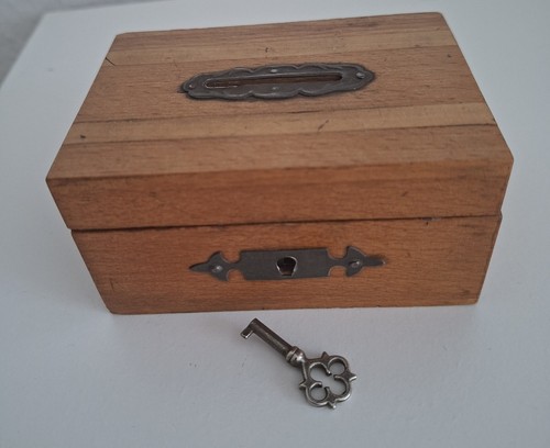 Antico cofanetto legno - antico,